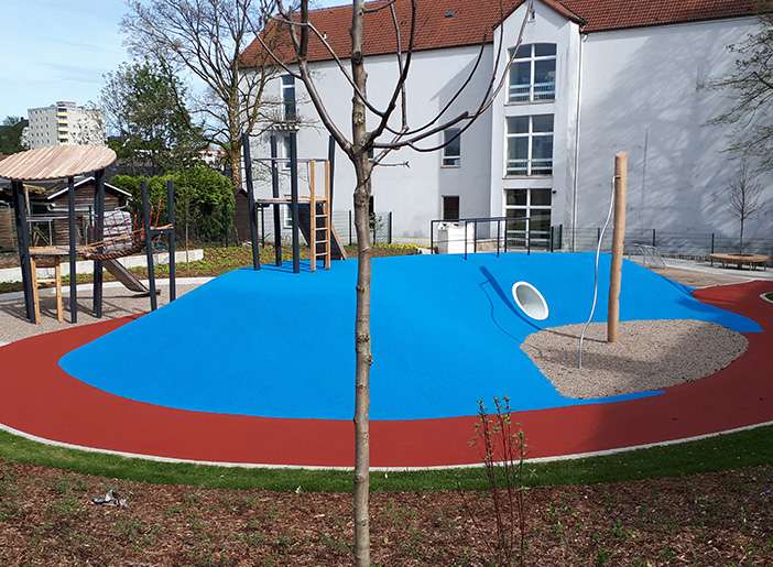 Neugestaltung Teilbereich Schulhof der Grundschule in Lüdenscheid
